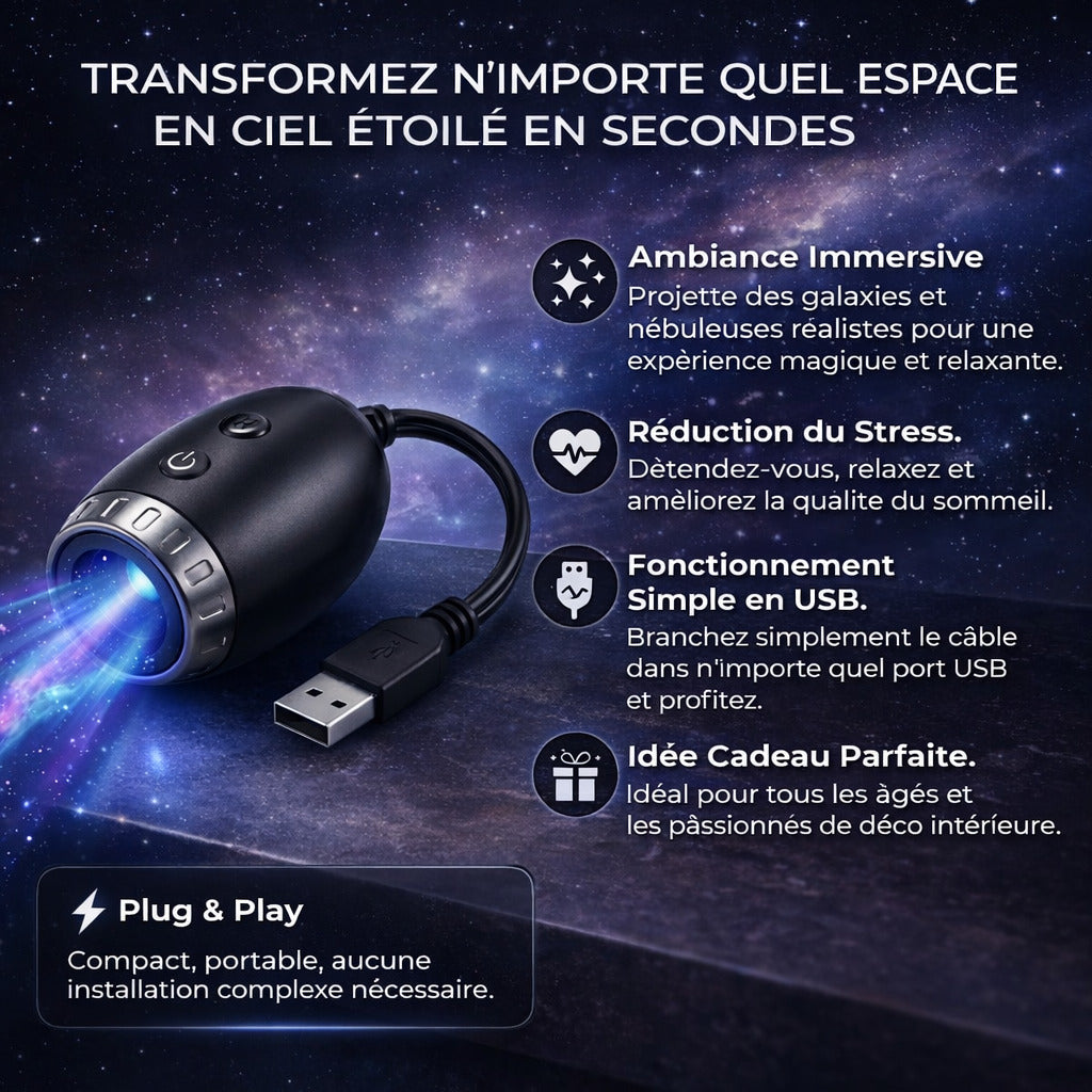 ASTROVA Galaxy Projector™ —